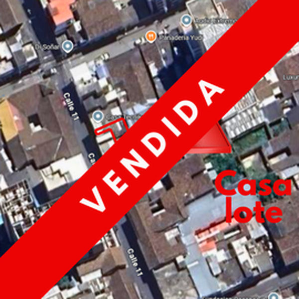 Casa lote en venta en Santiago - Vista Satelital. Agencia Inmobiliaria de Nariño